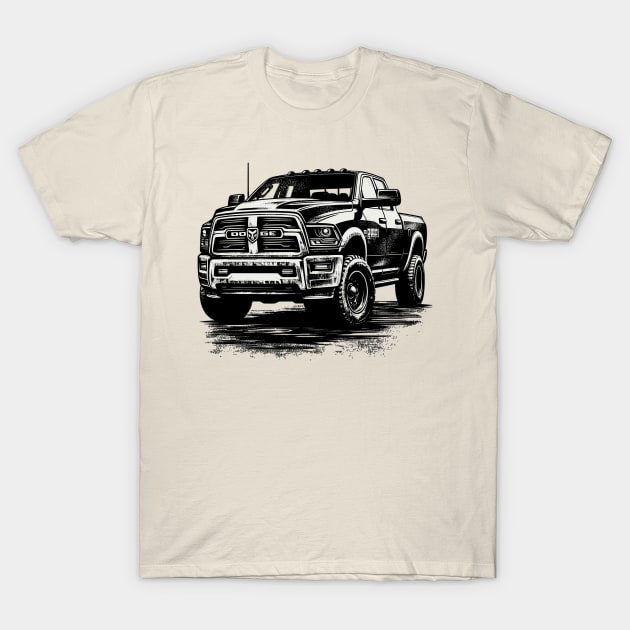 Dodge Ram T-Shirt by Vehicles-Art